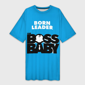 Платье-футболка 3D с принтом Boss Baby: born leader в Тюмени,  |  | adult | born leader | boss baby | business | cartoon | kid | logo | serious | босс молокосос | деловой | логотип | малыш | мультфильм | прирожденный лидер | серьёзный