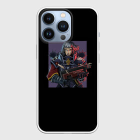 Чехол для iPhone 13 Pro с принтом Сестра битвы | sorroritas в Тюмени,  |  | warhammer40k | броня | будущее | воительница | оружие