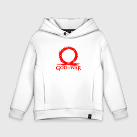 Детское худи Oversize хлопок с принтом GOD OF WAR RED LOGO RAGNAROK в Тюмени, френч-терри — 70% хлопок, 30% полиэстер. Мягкий теплый начес внутри —100% хлопок | боковые карманы, эластичные манжеты и нижняя кромка, капюшон на магнитной кнопке | ascension | betrayal | chains of olympus | cratos | ghost of sparta | god of war | hack and slash | kratos | logo | бог войны | год ов вар | год оф вар | игра | кратос | лого | логотип | эмблема