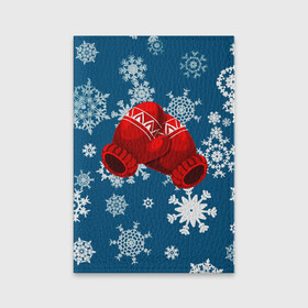 Обложка для паспорта матовая кожа с принтом ЗИНИИ ПЕРЧАТКИ ОТ ХОЛОДА в Тюмени, натуральная матовая кожа | размер 19,3 х 13,7 см; прозрачные пластиковые крепления | Тематика изображения на принте: blue | cold | from | gloves | ice | new | red | snow | snowflakes | winter | year | год | зима | зинии | красный | лед | новый | от | перчатки | синий | снег | снежинки | холод | холода