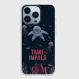 Чехол для iPhone 13 Pro с принтом Tame impala under water в Тюмени,  |  | alternative | metall | music | rock | tame impala | альтернатива | металл | музыка | рок | тэйм импала