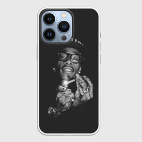 Чехол для iPhone 13 Pro с принтом Виз в очках в Тюмени,  |  | hip hop | rap | rep | wiz halifa | wiz khalifa | виз халифа | исполнители | исполнитель | музыка | реп