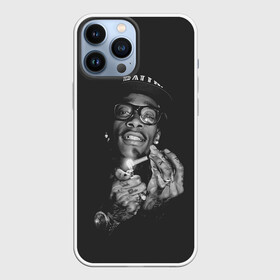 Чехол для iPhone 13 Pro Max с принтом Виз в очках в Тюмени,  |  | hip hop | rap | rep | wiz halifa | wiz khalifa | виз халифа | исполнители | исполнитель | музыка | реп