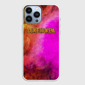 Чехол для iPhone 13 Pro Max с принтом Color Smoke | Duke Nukem в Тюмени,  |  | 2000 | duke nukem | dukenuken | logo | old scool | old skool | oldscool | oldskool | todd replogle | дюк нюкем | дюкнюкем | игра | лого | логотип | олд скулл | олдскул | олдскулл | постапокалипсис | старые игры | стрелялка | тодд риплогл | цру