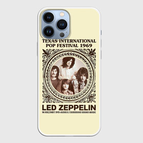 Чехол для iPhone 13 Pro Max с принтом Led Zeppelin   Texas International Pop Festival 1969 в Тюмени,  |  | led | led zep | led zeppelin | ledzep | lz | zoso | альбом | джимми пейдж | джон генри бонэм | джон пол джонс | зосо | лед зепелен | лед зеппелин | ледзепелен | ледзеппелин | роберт плант | рок группа