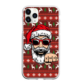 Чехол для iPhone 11 Pro матовый с принтом Bad Santa Плохой Санта в Тюмени, Силикон |  | Тематика изображения на принте: 2022 | год тигра | новый год | новый год 2022 | символ года | тигр | тигренок | тигрица | тигры