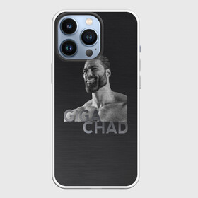 Чехол для iPhone 13 Pro с принтом Giga Chad в Тюмени,  |  | chad | gachi | giga | giga chad | gigachad | man | mem | meme | гачи | гига чад | гигачад | мем | мужик | мужчина | мускулы | мышцы | подбородок