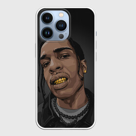 Чехол для iPhone 13 Pro с принтом Дерзкий ASAP в Тюмени,  |  | asap rocky | hip hop | rap | rep | асап роки | исполнители | исполнитель | музыка | реп