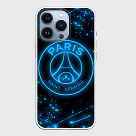 Чехол для iPhone 13 Pro с принтом PSG NEON STYLE SPORT   ПСГ НЕОН в Тюмени,  |  | neon | paris saint germain | psg | saint | sport | неон | париж | псг | псж | спорт | футбол