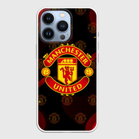 Чехол для iPhone 13 Pro с принтом MANCHESTER UNITED FIRE STYLE SPORT   ПЛАМЯ в Тюмени,  |  | Тематика изображения на принте: fc | fcmu | football | football club | manchester united | red devils | sport | красные дьяволы | манчестер юнайтед | спорт | фк | фкмю | футбол | футбольный клуб