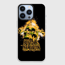 Чехол для iPhone 13 Pro с принтом BMTH Skull в Тюмени,  |  | alternative | bring me the horizon | metall | music | rock | альтернатива | бринг ми зэ харайзон | бринги | металл | музыка | рок
