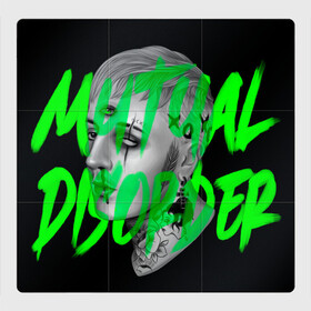 Магнитный плакат 3Х3 с принтом Mutual disorder в Тюмени, Полимерный материал с магнитным слоем | 9 деталей размером 9*9 см | alternative | bring me the horizon | metall | music | rock | альтернатива | бринг ми зэ харайзон | бринги | металл | музыка | рок