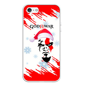 Чехол для iPhone 5/5S матовый с принтом Новогодний God of War. в Тюмени, Силикон | Область печати: задняя сторона чехла, без боковых панелей | ascension | betrayal | chains of olympus | cratos | ghost of sparta | god of war | hack and slash | kratos | logo | бог войны | год ов вар | год оф вар | игра | кратос | лого | логотип | новогодний | новогодний god of war | снежинки | эмблема