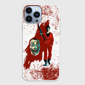 Чехол для iPhone 13 Pro Max с принтом БУМАЖНЫЙ ДОМ КРАСКА  LA CASA DE PAPEL BELLA CIAO в Тюмени,  |  | Тематика изображения на принте: bella ciao | la casa de papel | бумажный дом | ла каса де | ла каса де папель | ла каса де пепел | лакаса | сериал | фильм