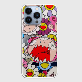 Чехол для iPhone 13 Pro с принтом Takashi Murakami кричащий арт в Тюмени,  |  | takashi murakami | арт | граффити | кричащий арт | мураками | такаси | такаси мураками | токио | уличное граффити | япония