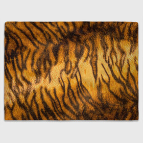 Плед 3D с принтом Шкура тигра 2022 в Тюмени, 100% полиэстер | закругленные углы, все края обработаны. Ткань не мнется и не растягивается | 2022 | год тигра | новый год | новый год 2022 | символ года | тигр | тигренок | тигрица | тигры