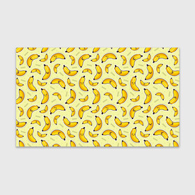 Бумага для упаковки 3D с принтом Банановый Бум в Тюмени, пластик и полированная сталь | круглая форма, металлическое крепление в виде кольца | банан | банановый | бананы | паттерн | прикол | фрукты
