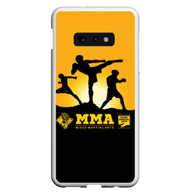 Чехол для Samsung S10E с принтом ММА (Mixed Martial Arts) в Тюмени, Силикон | Область печати: задняя сторона чехла, без боковых панелей | bellator | boxing | fight club | mixed martial arts | ufc | айкидо | беллатор | боевые искусства | боец | бои | бои без правил | бойцовский клуб | бокс | борьба | воин | джиуджитсу | дзюдо | единоборства | карате | кикбоксинг