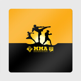 Магнит виниловый Квадрат с принтом ММА (Mixed Martial Arts) в Тюмени, полимерный материал с магнитным слоем | размер 9*9 см, закругленные углы | bellator | boxing | fight club | mixed martial arts | ufc | айкидо | беллатор | боевые искусства | боец | бои | бои без правил | бойцовский клуб | бокс | борьба | воин | джиуджитсу | дзюдо | единоборства | карате | кикбоксинг