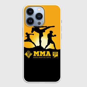 Чехол для iPhone 13 Pro с принтом ММА (Mixed Martial Arts) в Тюмени,  |  | bellator | boxing | fight club | mixed martial arts | ufc | айкидо | беллатор | боевые искусства | боец | бои | бои без правил | бойцовский клуб | бокс | борьба | воин | джиуджитсу | дзюдо | единоборства | карате | кикбоксинг