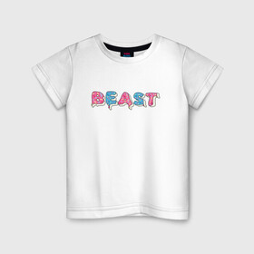 Детская футболка хлопок с принтом Mr Beast - Art 1 в Тюмени, 100% хлопок | круглый вырез горловины, полуприлегающий силуэт, длина до линии бедер | Тематика изображения на принте: mr beast | youtube | арты | блогеры | мистер бист | ютуберы