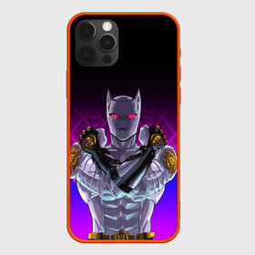 Чехол для iPhone 12 Pro с принтом JOJO / KILLER QUEEN / КОРОЛЕВА УБИЙЦА / FIRE STYLE в Тюмени, силикон | область печати: задняя сторона чехла, без боковых панелей | adventure | fire | jojo | jojos bizarre | jojos bizarre adventure | killer queen | yare yare daze | аниме | джоджо | манга | огонь | яре яре дазе