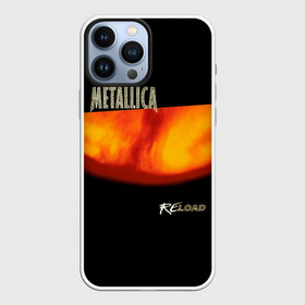 Чехол для iPhone 13 Pro Max с принтом Metallica ReLoad в Тюмени,  |  | hard | heavy | james hetfield | kirk hammett | lars ulrich | metallica | music | robert trujillo | rock band | thrash | thrashmetal | альбом | джеймс хэтфилд | кирк хэмметт | ларс ульрих | метал | металика | металлика | музыка | роберт трухильо | рок груп