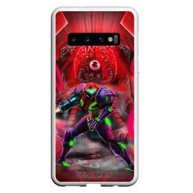 Чехол для Samsung Galaxy S10 с принтом Samus Robo | Metroid Dread в Тюмени, Силикон | Область печати: задняя сторона чехла, без боковых панелей | game | mercurysteam | metroid | metroid dread | metroid fusion | robo | robot | samus aran | игра | компьютерная игра | метроид | метроид дреад | мэтроид | мэтройдо дореддо | робо | робот | самус аран