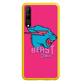 Чехол для Honor P30 с принтом Mr Beast Gaming Full Print (Pink edition) в Тюмени, Силикон | Область печати: задняя сторона чехла, без боковых панелей | gamer | games | gaming | mr beast | mrbeast | youtube | блогеры | игры | мистер бист | ютуберы