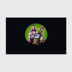Бумага для упаковки 3D с принтом Семейка Аддамс   Горящий Тур в Тюмени, пластик и полированная сталь | круглая форма, металлическое крепление в виде кольца | аддамс | герои | горящий | логотип | мультик | мультфильм | персонажи | семейка | семья | тур | черный