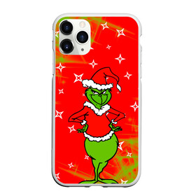 Чехол для iPhone 11 Pro матовый с принтом Новогодний Grinch на танцполе. в Тюмени, Силикон |  | 2022 | grinch | happy new year | merry christmas | год тигра | гринч | зима близко | нг | новогодний | новый год | новый год 2022 | рождество | снег | снежинки