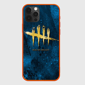 Чехол для iPhone 12 Pro с принтом Dead by Daylight Golden Logo в Тюмени, силикон | область печати: задняя сторона чехла, без боковых панелей | daylight | выживание | дед бай дейлайт | мертвы к рассвету | охотник | ужасы | хоррор