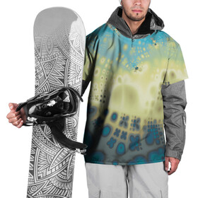 Накидка на куртку 3D с принтом Коллекция Journey Бриз 126-2 в Тюмени, 100% полиэстер |  | Тематика изображения на принте: abstraction | blue | color | fractal | yellow | абстракция | желтый | на витрину | фрактал | цветной