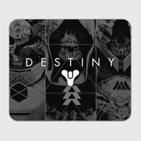 Прямоугольный коврик для мышки с принтом DESTINY 2 ЛИЦА СТРАЖЕЙ ЧЁРНО БЕЛОЕ в Тюмени, натуральный каучук | размер 230 х 185 мм; запечатка лицевой стороны | bungie | cayde 6 | cyd6 | destiny | destiny 2 | forsaken | gambit | ghost | hunter | light | mara sov | titan | warlock | банги | варлок | габмит | дестини | дестини 2 | зур | кейд | кейд 6 | коро | мара сов | отвергнутые 