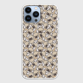 Чехол для iPhone 13 Pro Max с принтом Щенки Бульдога в Тюмени,  |  | animal | bulldog | dog | french bulldog | french bulldog p | pit bull | бойцовская собака | бульдог | год собаки | друг человека | животное | зверь | кинолог | пёс | питбуль | собака французский бульдог | собаковод