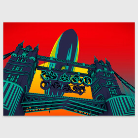 Поздравительная открытка с принтом Logo Led Zeppelin в Тюмени, 100% бумага | плотность бумаги 280 г/м2, матовая, на обратной стороне линовка и место для марки
 | alternative | led zeppelin | metall | music | rock | альтернатива | лед зеппелин | лэд зепелин | металл | музыка | рок