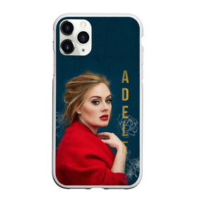 Чехол для iPhone 11 Pro Max матовый с принтом Portrait Adele в Тюмени, Силикон |  | Тематика изображения на принте: имя | лицо | надпись | певица | портрет