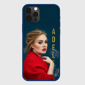 Чехол для iPhone 12 Pro Max с принтом Portrait Adele в Тюмени, Силикон |  | Тематика изображения на принте: имя | лицо | надпись | певица | портрет