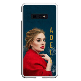 Чехол для Samsung S10E с принтом Portrait Adele в Тюмени, Силикон | Область печати: задняя сторона чехла, без боковых панелей | имя | лицо | надпись | певица | портрет