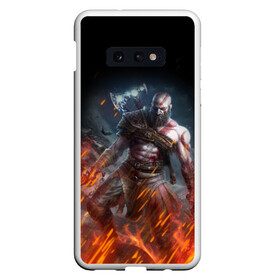 Чехол для Samsung S10E с принтом КРАТОС В ОГНЕ | GOD OF WAR (НА СПИНЕ) в Тюмени, Силикон | Область печати: задняя сторона чехла, без боковых панелей | ascension | betrayal | chains of olympus | cratos | ghost of sparta | god of war | hack and slash | kratos | logo | ragnarok | rune | war | атрей | бог войны | война | год ов вар | год оф вар | игра | иероглифы | кратос | лого | логотип | рагнарёк | руны 