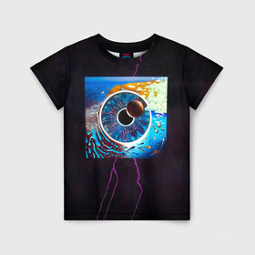 Детская футболка 3D с принтом P.U.L.S.E. - Pink Floyd в Тюмени, 100% гипоаллергенный полиэфир | прямой крой, круглый вырез горловины, длина до линии бедер, чуть спущенное плечо, ткань немного тянется | pink floyd | pinkfloyd | альбом | арт | артрок | дэвид гилмор | пинк флойд | пинкфлойд | прогрессивный | психоделический | ричард райт | роджер уотерс | рок группа | сид барретт | симфонический | спэйс | эйсид