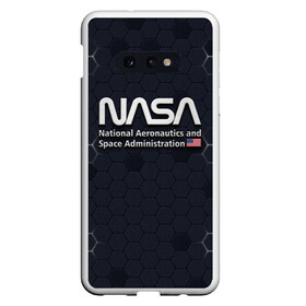 Чехол для Samsung S10E с принтом NASA 3D LOGO   НАСА 3D логотип в Тюмени, Силикон | Область печати: задняя сторона чехла, без боковых панелей | elon | mask | musk | nasa | space x | star | америка | астронавт | звезды | земля | илон | космонавт | космос | луна | марс | маск | наса | планета | ракета | флаг