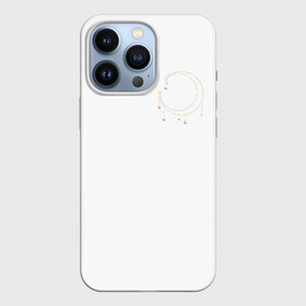 Чехол для iPhone 13 Pro с принтом Космо девочка на спине в Тюмени,  |  | галактика | градиент | девочка | звезда | космос | красивое | луна | милое | на спине | спина | цвет