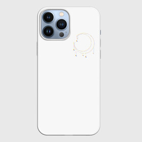 Чехол для iPhone 13 Pro Max с принтом Космо девочка на спине в Тюмени,  |  | галактика | градиент | девочка | звезда | космос | красивое | луна | милое | на спине | спина | цвет