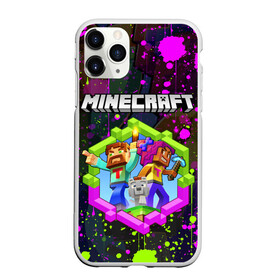 Чехол для iPhone 11 Pro Max матовый с принтом MINECRAFT МАЙНКРАФТ БРЫЗГИ в Тюмени, Силикон |  | block | craft | creeper | cube | dungeons | game | games | logo | mine | minecraft | miner | pixel | zombie | блок | брызги | геометрия | данжен | зомби | игра | игры | крафт | крипер | кубики | лого | логотип | майкрафт | майн | майнкрафт | п
