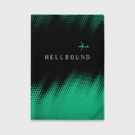 Обложка для автодокументов с принтом HELLBOUND   ARROWHEADS   Полутона в Тюмени, натуральная кожа |  размер 19,9*13 см; внутри 4 больших “конверта” для документов и один маленький отдел — туда идеально встанут права | Тематика изображения на принте: arrowheads | bound | hell | hellbound | netflix | series | ада | зов | корейский | культура | монстры | полутона | поп | сериал | сериалы