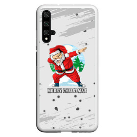 Чехол для Honor 20 с принтом Merry Christmas Santa Dabbing. в Тюмени, Силикон | Область печати: задняя сторона чехла, без боковых панелей | 2022 | dabbing | happy new year | merry christmas | santa dabbing | год тигра | зима близко | нг | новогодний | новогодний тигр | новый год | новый год 2022 | рождество | символ 2022 года | снежинки