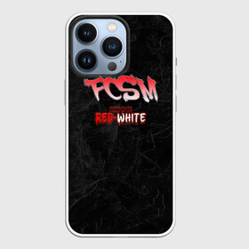 Чехол для iPhone 13 Pro с принтом Born to be red white в Тюмени,  |  | fcsm | для фанатов спартака | кб | красно белые | москва | мясо | оукб | российский футбол | россия | рпл | спартак | спартак москва | спартак чемпион | спартачи | фанаты | футбол