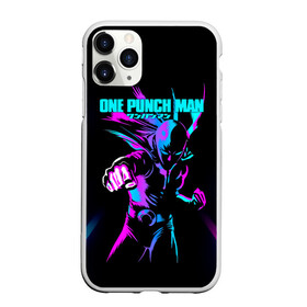 Чехол для iPhone 11 Pro матовый с принтом Неоновый Сайтама One Punch-Man в Тюмени, Силикон |  | hagemanto | one punch man | one punchman | onepunchman | saitama | sensei | аниме | ван панч мен | ванпанчмен | лысый плащ | манга | сайтама | сильнейший человек | учитель | человек одинудар | человек одного удара