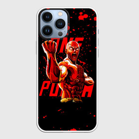 Чехол для iPhone 13 Pro Max с принтом Ван Дамм Мен Сайтама в Тюмени,  |  | hagemanto | one punch man | one punchman | onepunchman | saitama | sensei | аниме | ван панч мен | ванпанчмен | лысый плащ | манга | сайтама | сильнейший человек | учитель | человек одинудар | человек одного удара